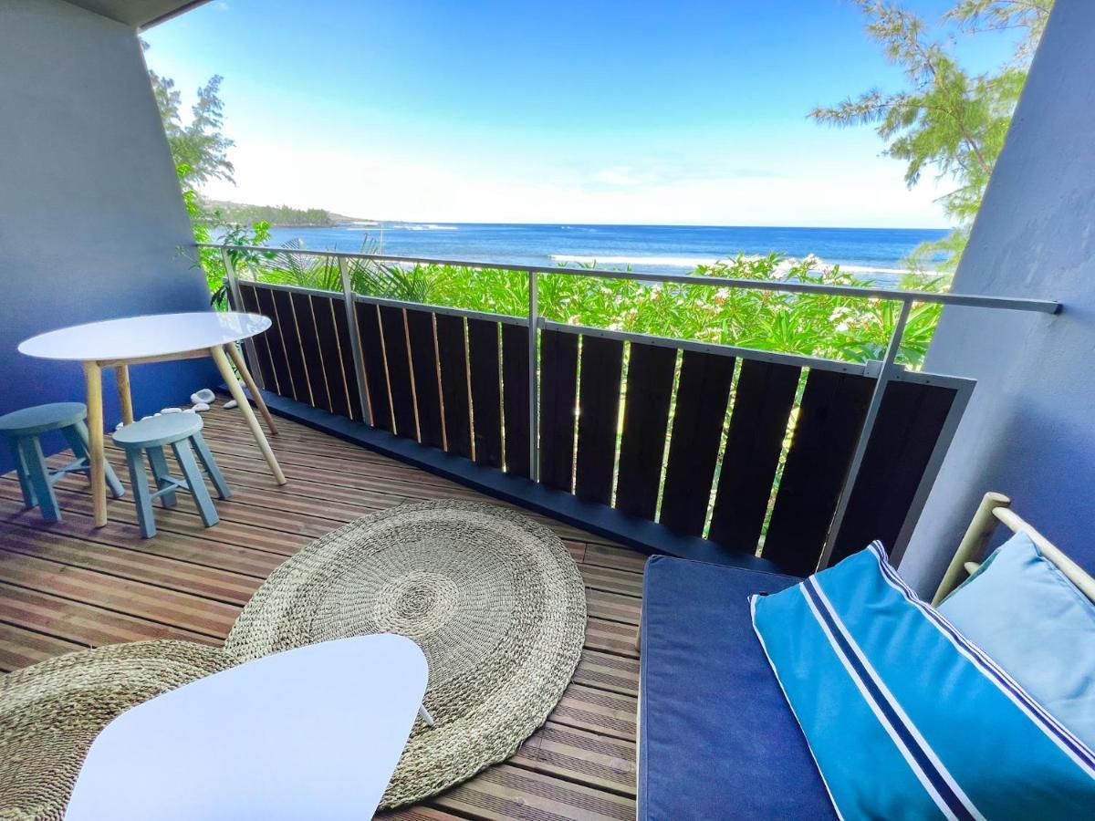 Le Petrel Bleu - Appartement Sur La Plage Des Tortues A Saint-Leu Bagian luar foto