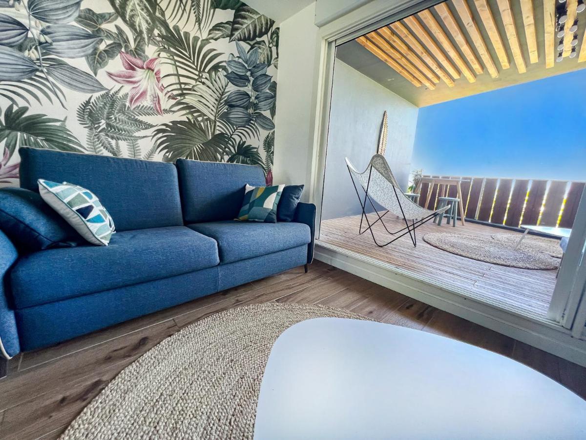 Le Petrel Bleu - Appartement Sur La Plage Des Tortues A Saint-Leu Bagian luar foto